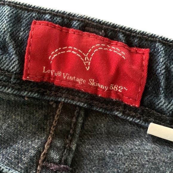 Levi’s Vintage Skinny 582 size 25 - Picture 3 of 6